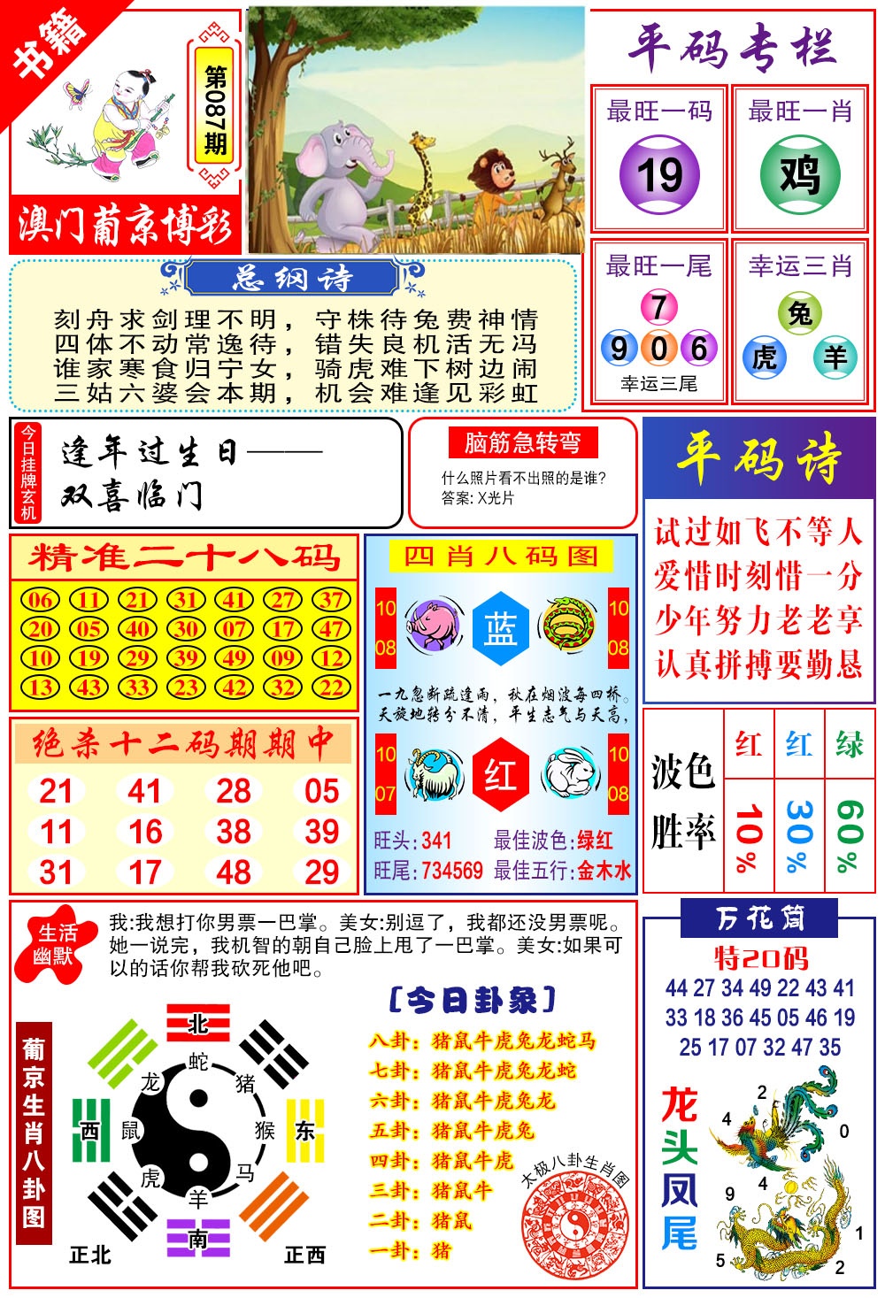 087期澳门万花筒[图]